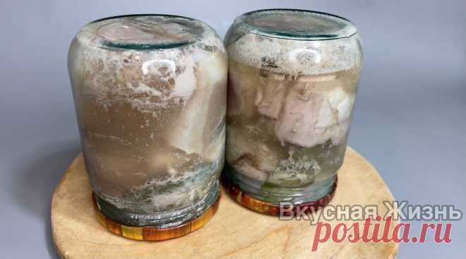 Раскладываю мясо по банкам и получаю очень вкусную закуску к любому столу | Вкусная Жизнь | Яндекс Дзен