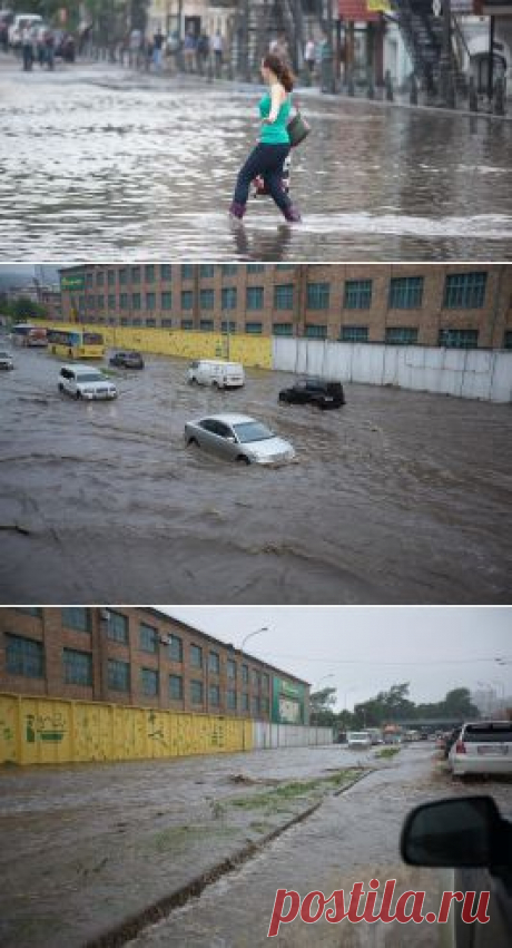 Ливневочный вопрос всплыл во Владивостоке после дождей. Последние новости Владивостока на PrimaMedia