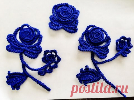 Crochet Flower - Lace Rose - YouTube
Кружевная роза