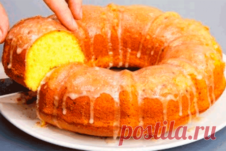 Самый вкусный кекс в мире: лимонный кекс «Рождественский»