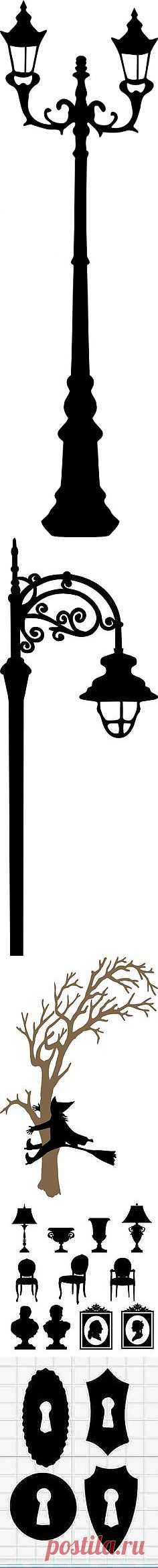 Street lampsvg | Digi Stamps and Free Printables