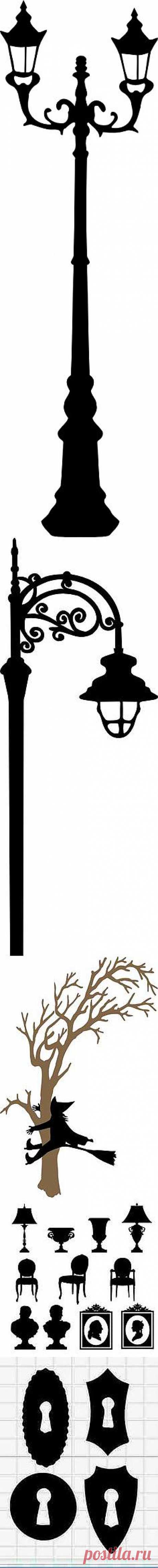 Street lampsvg | Digi Stamps and Free Printables