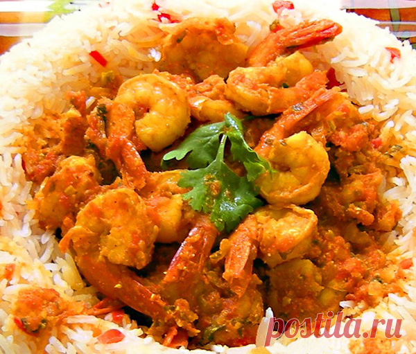 Закуска из креветок