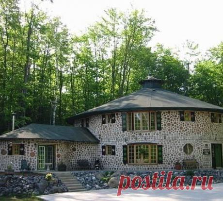 Эко строительство: дом из дров (на заметку)