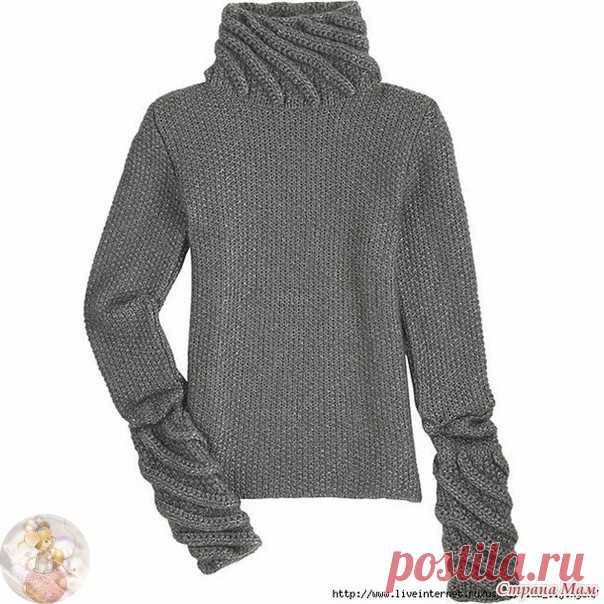 Узоры для СВИТЕРА ОТ НИНА РИЧЧИ 
Узор резинка 
