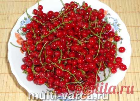 Сок из красной смородины на зиму