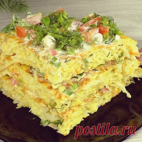 Научилась готовить вкусную, овощную закуску: основа-это обычная капуста… | Красилова Наталья / Food | Яндекс Дзен