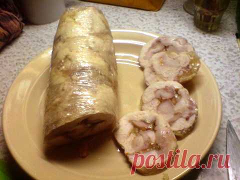 Куриный рулет