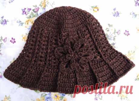 Stitch of Love: Pattern For My Ridge Hat With Brim