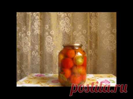 Заготовки на зиму. Сочные помидоры с мёдом .