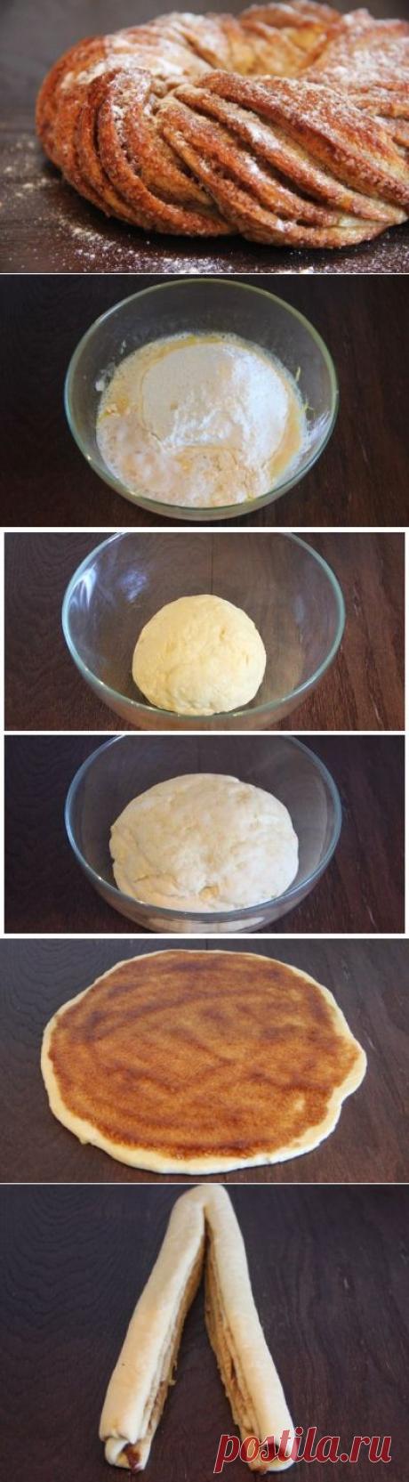 Хрустящая корочка снаружи и мягкая внутри… Эстонская выпечка с корицей — Вкусные рецепты