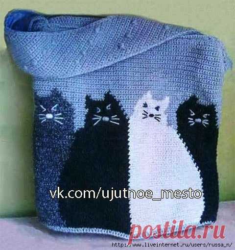Сумка крючком 
