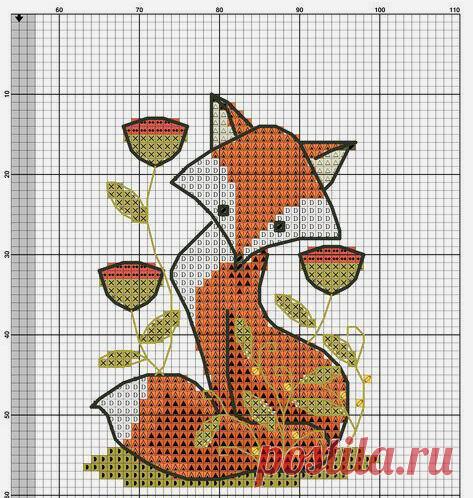 Влюбленные в осень: 50+ схем для вышивки крестиком | Журнал Ярмарки Мастеров