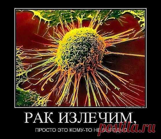 Рабочая теория о природе онко-процесса – разростание грибка Кандиды. Догадался врач онколог Туллио Симончини и, естественно, заимел проблемы, так как открыто начал вылечивать людей по быстрому.

Его преступление заключалось в том, что он понял, что злокачественные опухоли - это разросшийся грибок Кандиды (дрожжеподобный грибок, имеющий паразитарную природу, живет в каждом человеке. Сильный иммунитет держит Кандиду под контролем, но если организм ослаблен, грибок распростра...
