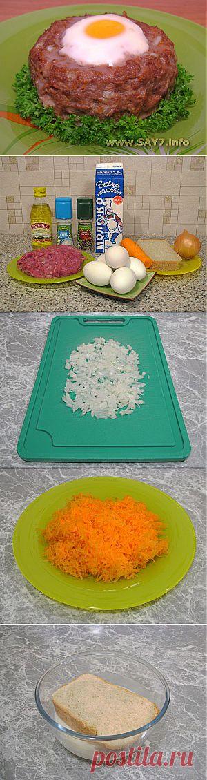 «Гнездышки» из фарша