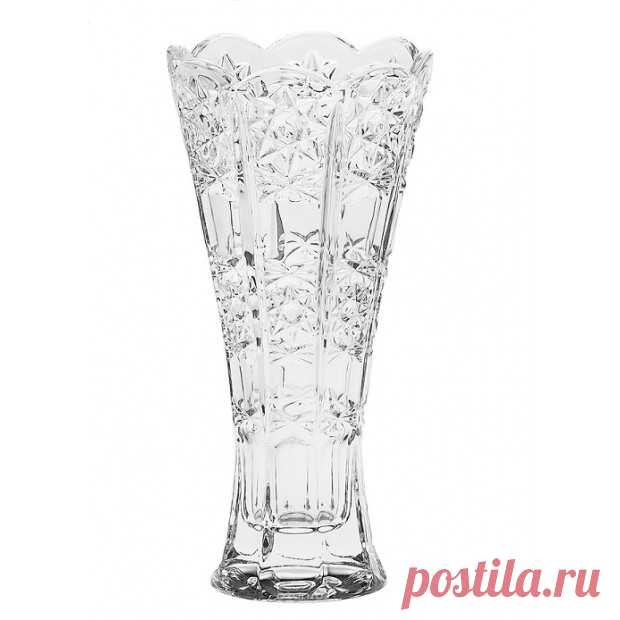 Хрустальная Ваза "Stars" (Звезда) 20 см, Crystal Bohemia купить в Москве +7(495)5015156