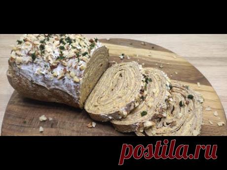 Печінковий рулет. Нова інтерпретація печінкового торта!