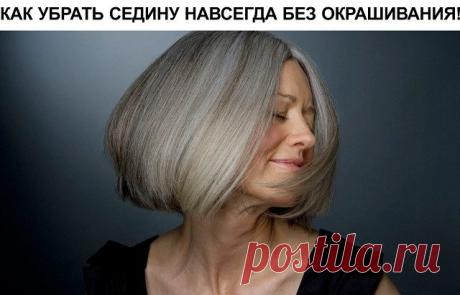 Убираем седину без окрашивания — Мир интересного