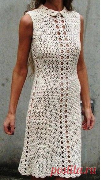Платье крючком