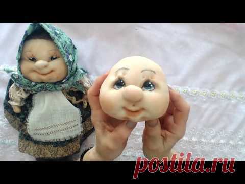 Кукла своими руками.  Кукла из капрона. Как сделать голову куклы из капрона и колготок.Muñeca soft