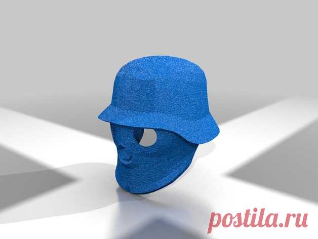 Wolfeinstein New Order Helmet by Jace1969 - Thingiverse