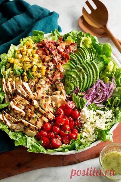 Готовим салат с курицей - гриль