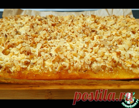 Пирог с яблочно-лимонной начинкой – кулинарный рецепт