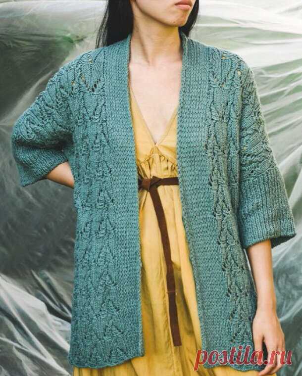 Красивое - не значит сложное! 5 модных летних моделей спицами (схема+выкройка) | Рукоделие Светлана Лосева | Дзен