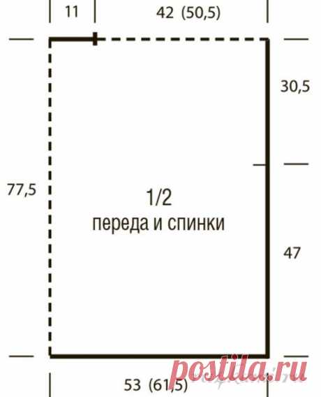 Пончо спицами &amp;raquo; Сайт &quot;Ручками&quot; - делаем вещи своими руками