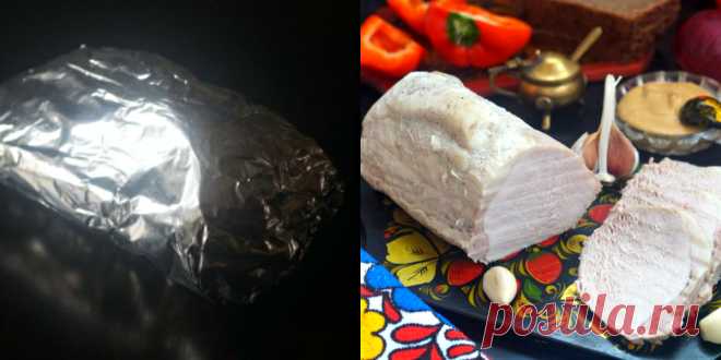 Буженина по-польски без духовки: мясо получается просто сказочное. Сочное и нежное…
