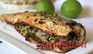 Все на пикник! Скумбрия в фольге на углях |