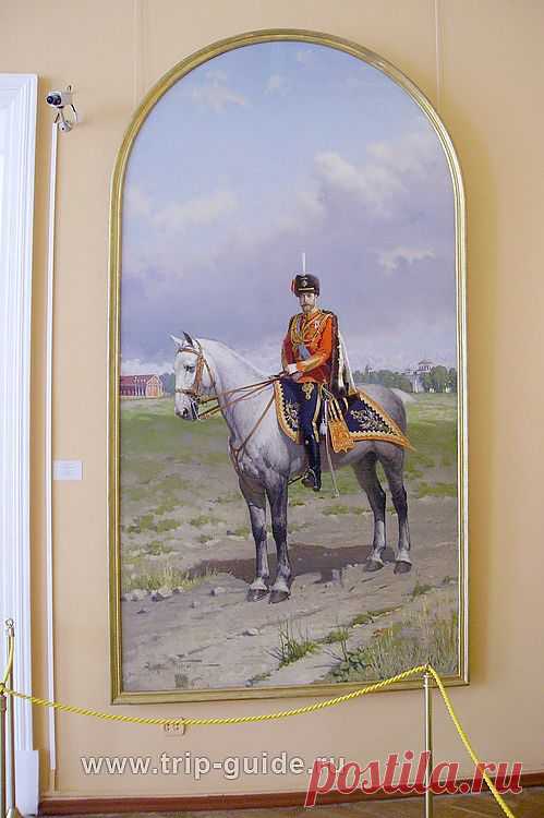 Портрет императора Николая II в Екатерининском дворце