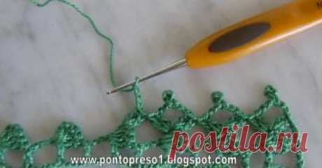 Croche - Barrando já  pensando no NATAL . . . Para acabamentos rápidos, um barradinho simples . . .  BARRANDO EM VERMELHO  &  BRANCO :