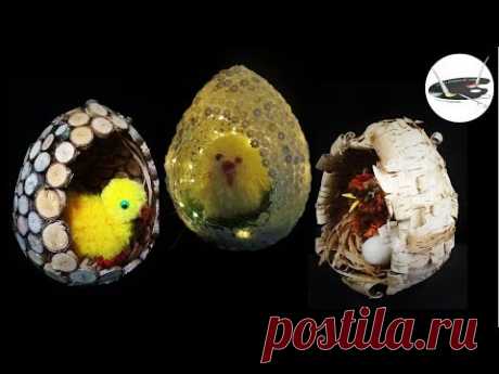 3 pomysły z czego zrobić jaja na balonie [3 EGGS MADE OF BALLOON] - Pomysły plastyczne dla każdego