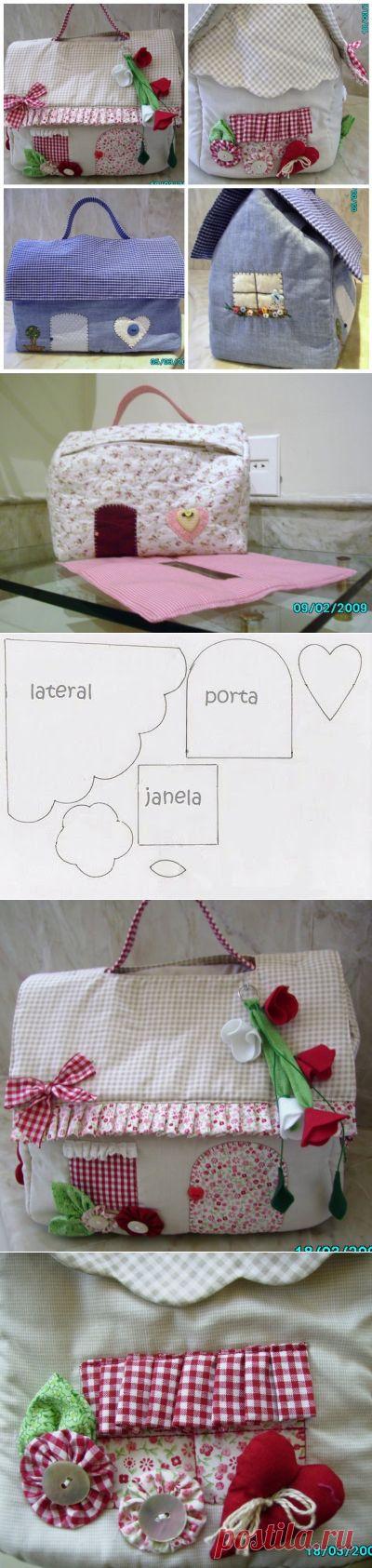 Сумочки для игрушек и кукольных принадлежностей — Рукоделие часть 1