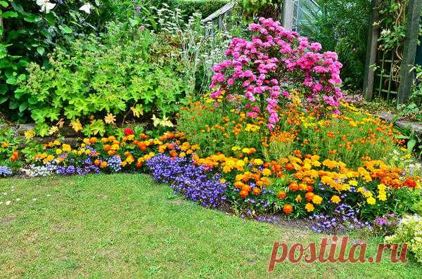 Сад в стиле русской усадьбы