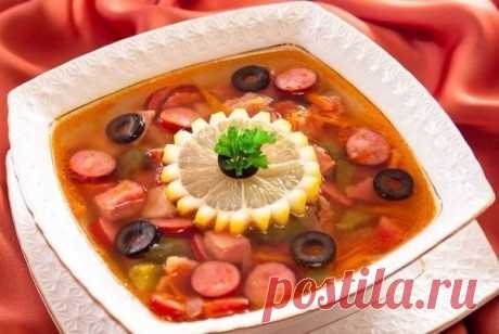 5 рецептов отменных солянок | Вкусные рецепты