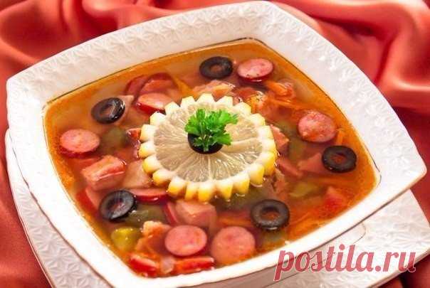 5 рецептов отменных солянок | Вкусные рецепты