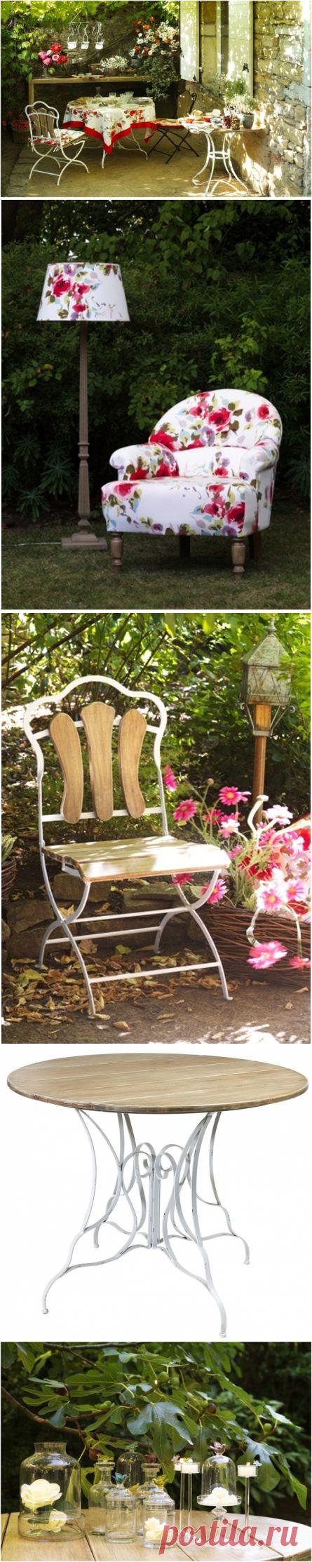 Новая коллекция садовой мебели от Comptoir de Famille - New collection of garden furniture from Comptoir de Famille.