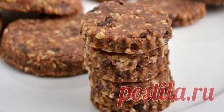 Сыроедческое печенье с какао, как приготовить печенье с какао бобами