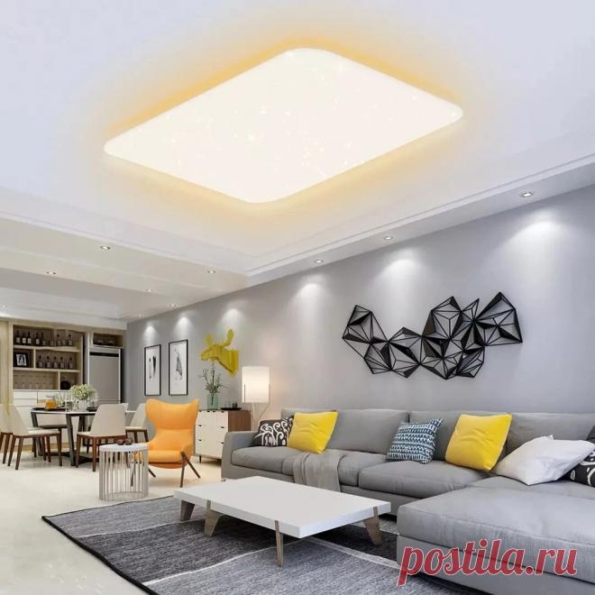 Yeelight chuxin s2001 100w colorful side light edition smart ceiling light dimmable bluetooth remote app voice control works with mihome siri homekit Sale - Banggood.com