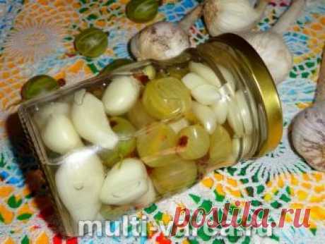 Маринованный чеснок на зиму зубчиками