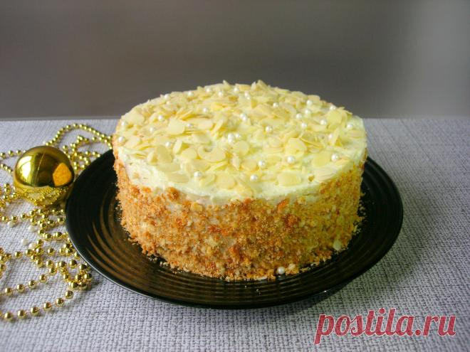 Торт «Пломбир» со вкусом мороженого