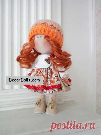 Textile Soft Doll, Handmade Baby Room Doll, Love Winter Doll, Poupée, – Decor Dolls