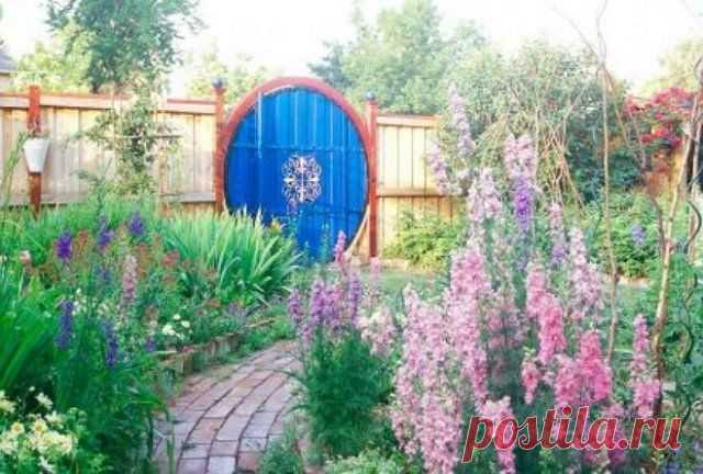 16 необычных идей по оформлению входа на участок | Заборы и изгороди (Огород.ru)