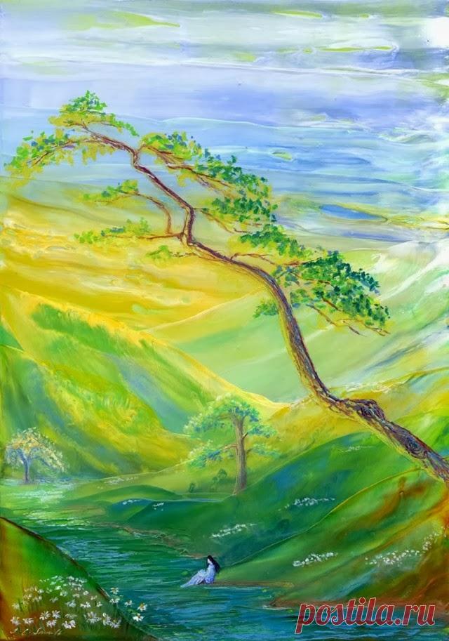 Медитативные романтические картины. Jane Small