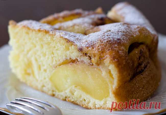 Диетический яблочный пирог - порадуйте себя и своих близких! Вкуснее точно ничего нет!