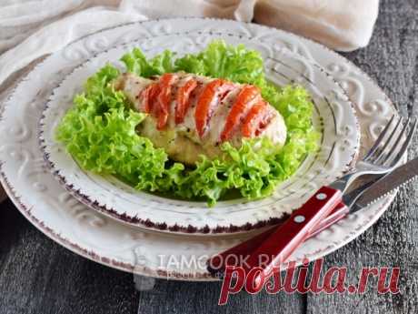 Куриная грудка с помидорами в фольге — рецепт с фото Приготовим сочную куриную грудку с помидорами в фольге и накормим семью отличным диетическим блюдом.