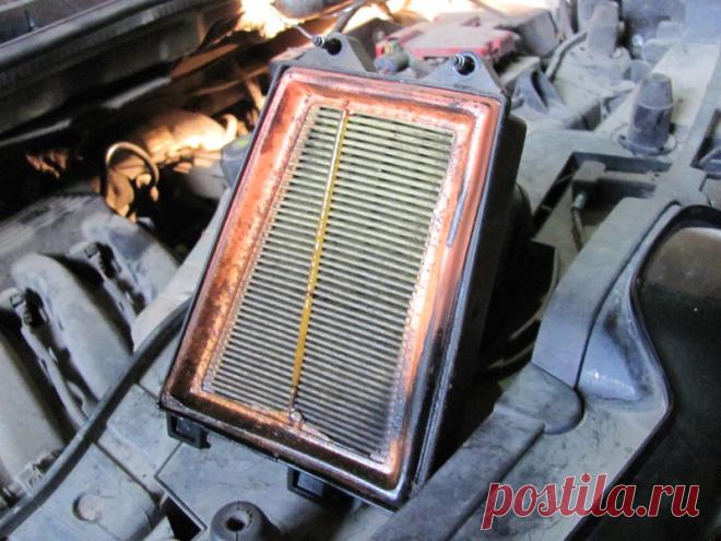 Какие причины и последствия появления масла в воздушном фильтре