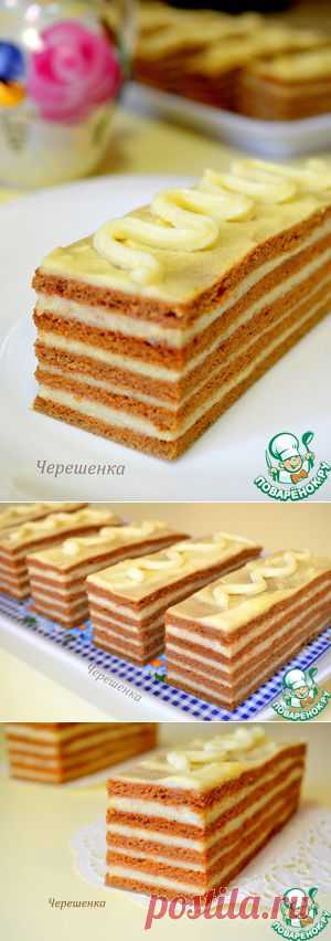 Шоколадные пирожные с ванильным заварным кремом - кулинарный рецепт